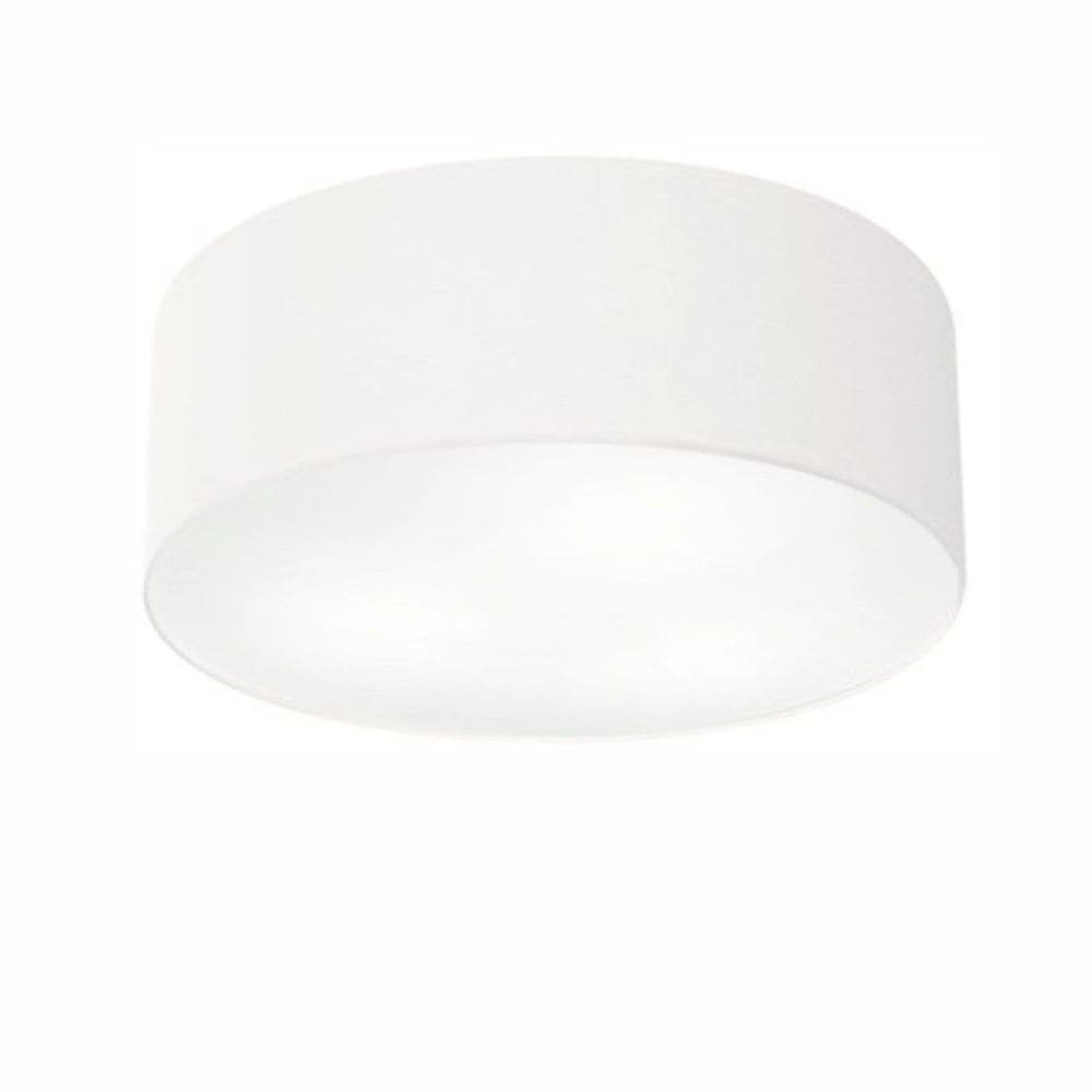 Plafon Cilíndrico Vivare Md-3047 Cúpula em Tecido 45x15cm - Bivolt