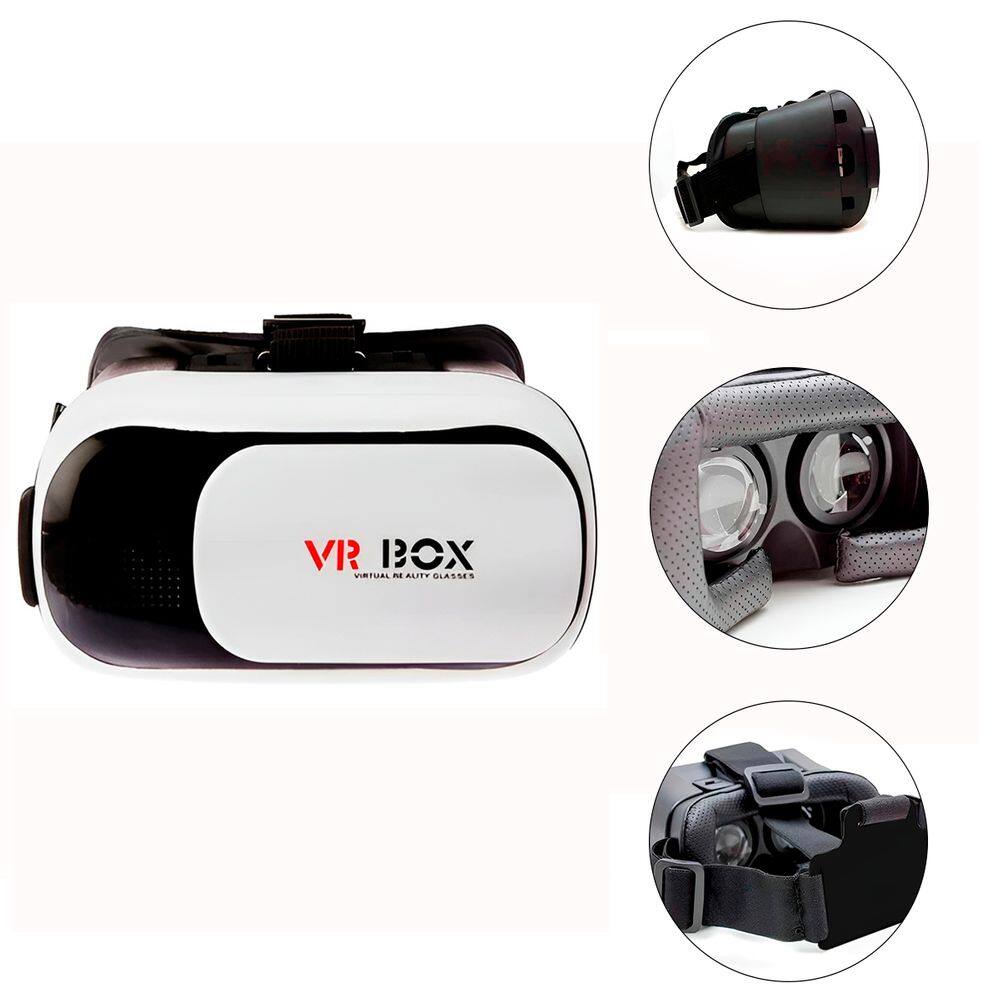 Óculos 3d Realidade Virtual Sem Controle Para Celular