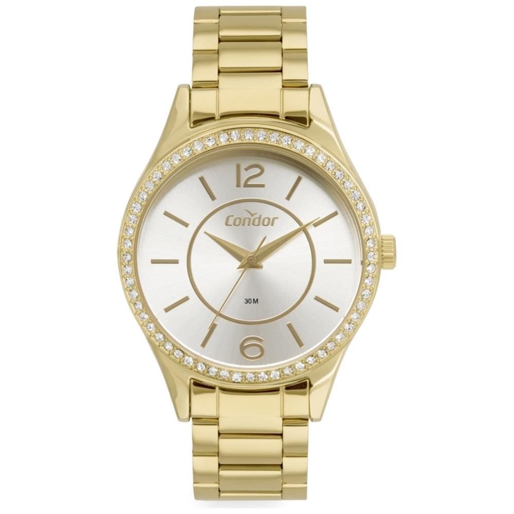 Relógio Condor Feminino Ref: Co2035nac/4k Casual Dourado