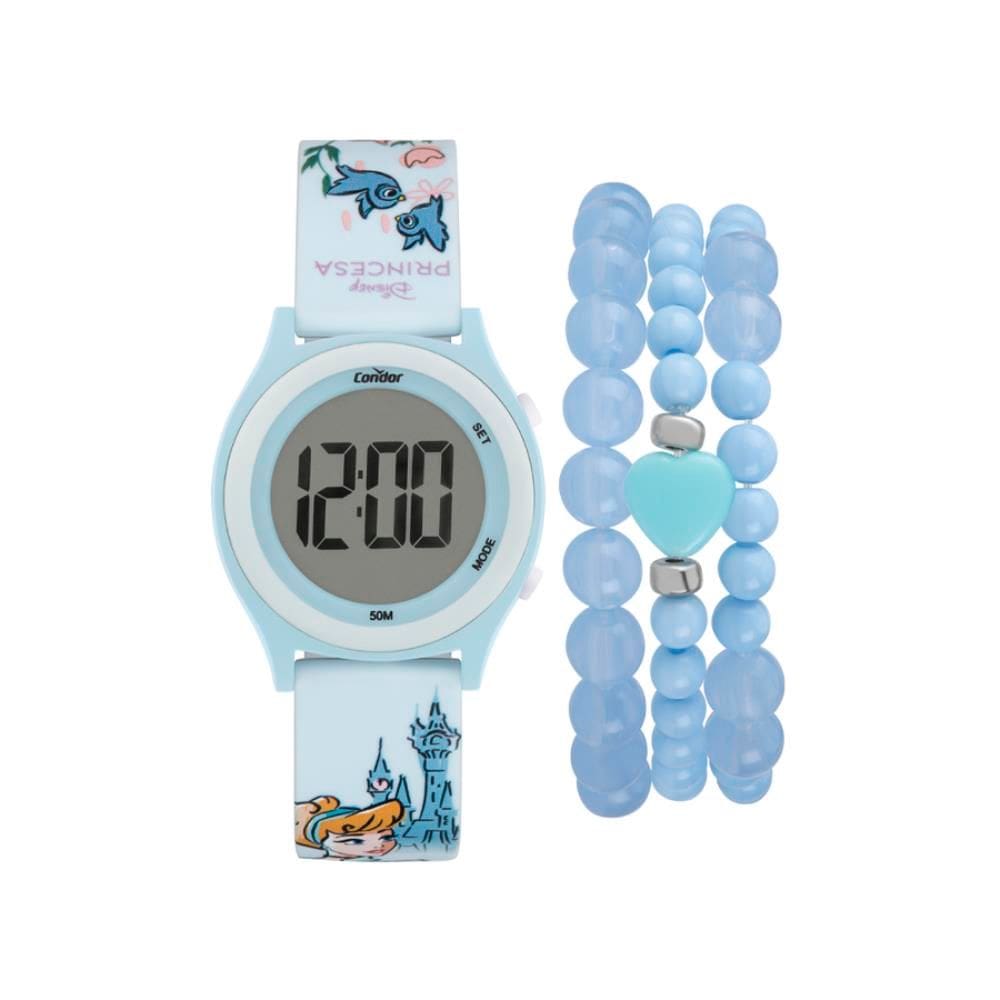 Relógio Condor Feminino Ref: Cobj3572ag/k8a Infantil Cinderela
