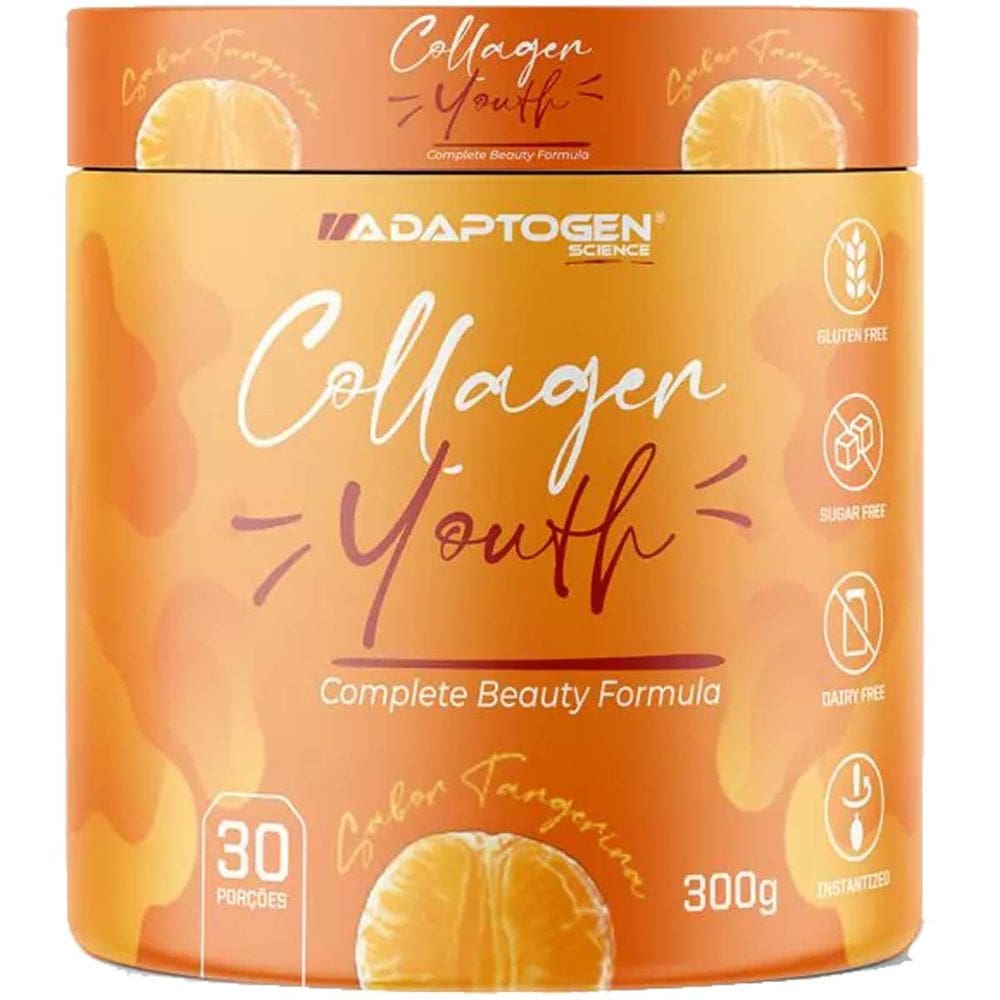 Colágeno Verisol Hidrolisado Collagen Youth Sabor Tangerina