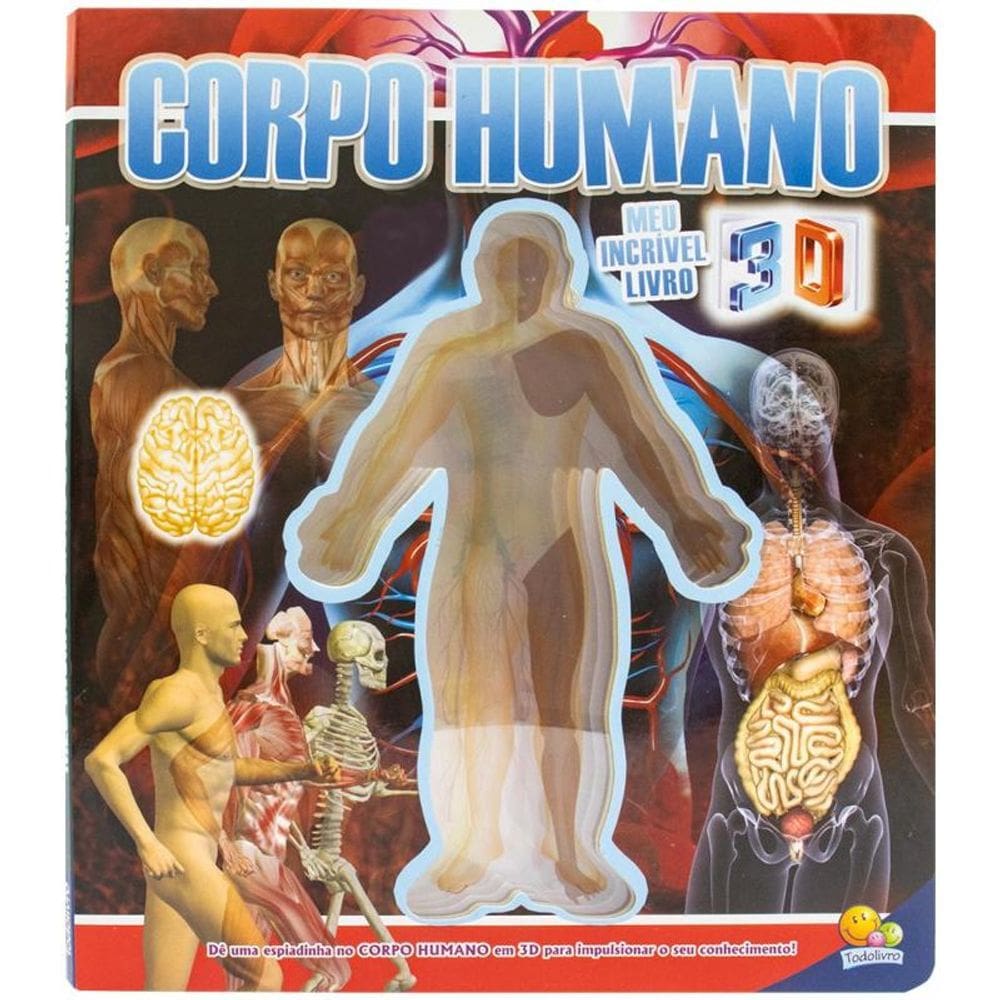 Meu incrível Livro 3D: Corpo Humano