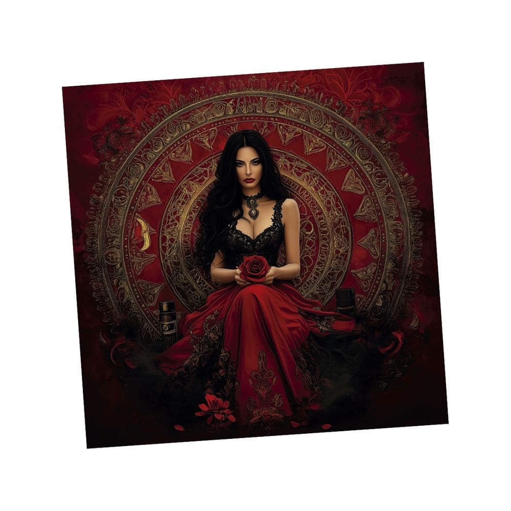 Toalha para Leitura de Tarô Maria Padilha Delicada 70 cm