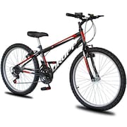 Bicicleta Aro 24 Dropp Sport Infantil Adulto18 vel marchas Freio V-Brake