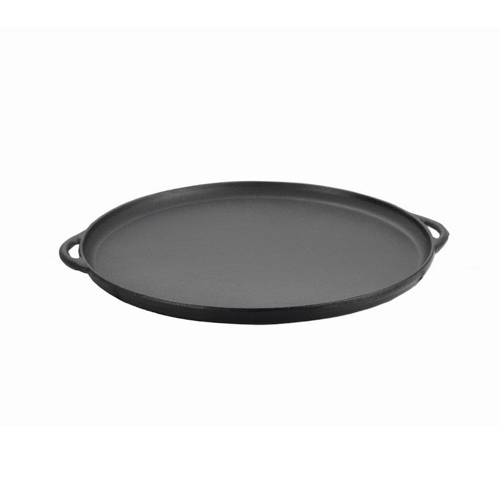 Forma Para Assar Pizza Alça de Ferro Panela Mineira 30x1,5cm