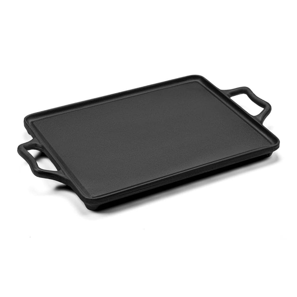 Chapa Lisa Retangular Alça de Ferro Panela Mineira 40x30cm