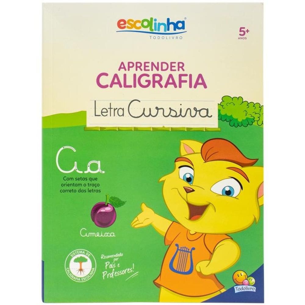 Aprender Caligrafia: Letra Cursiva (Escolinha Todolivro)