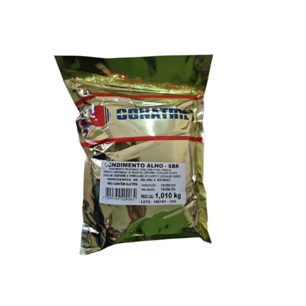 Condimento Alho SBR  1kg  Conatril