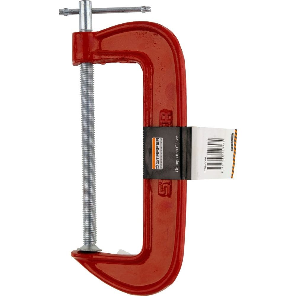 Grampo Tipo C Leve Starfer Ferro Fundido 07043066