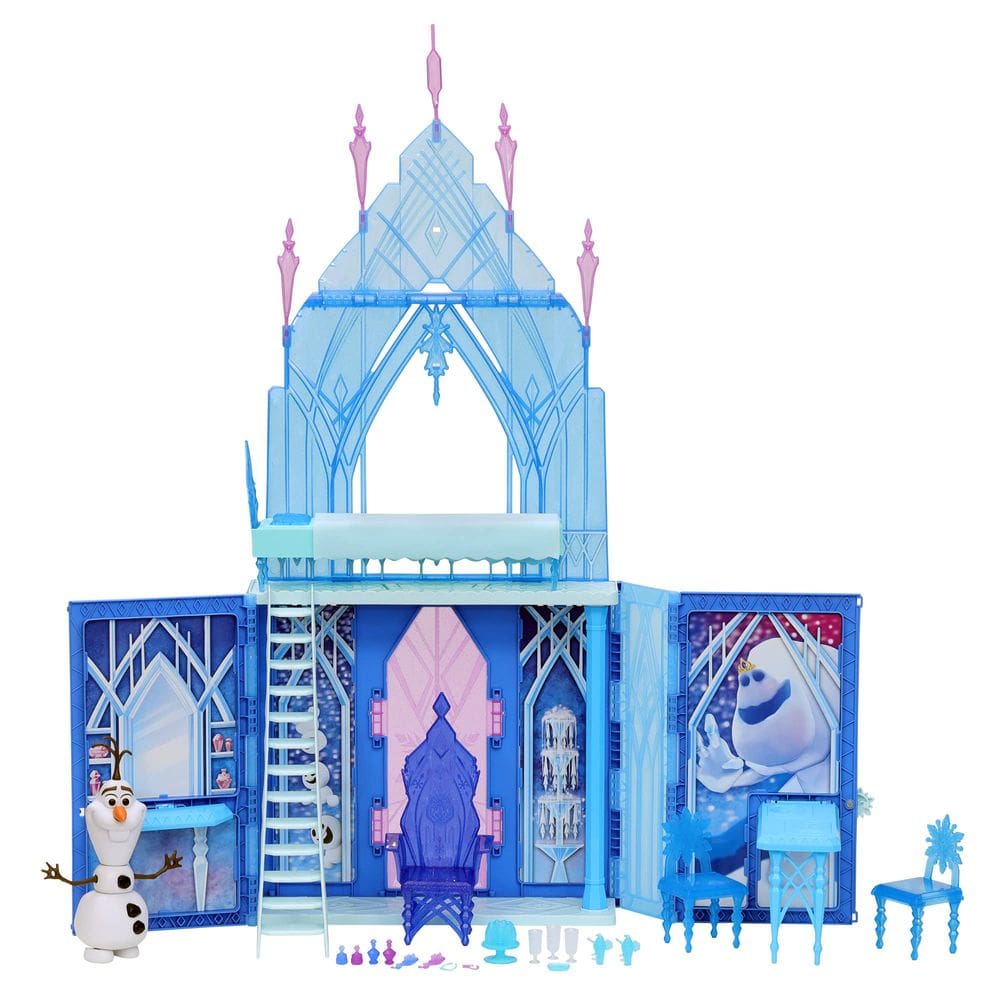 Castle Playset Disney Frozen 2 Elsa`s Fold and Go Ice Palace
