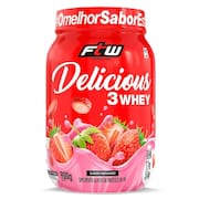 Whey Protein 3W Delicious Proteína (900g) FTW
