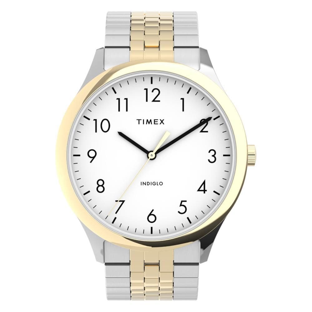 Relógio Timex Easy Reader® Prata e Dourado TW2U40000