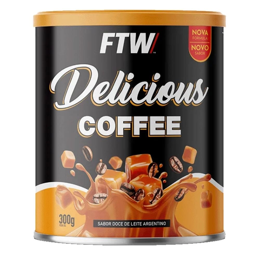 Delicious Coffee Lata Proteína (300g) FTW