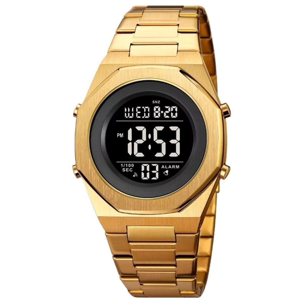 Relógio Unissex Skmei Digital 2066 Dourado