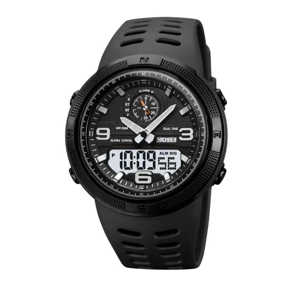 Relógio Masculino Skmei Anadigi 1655 Preto