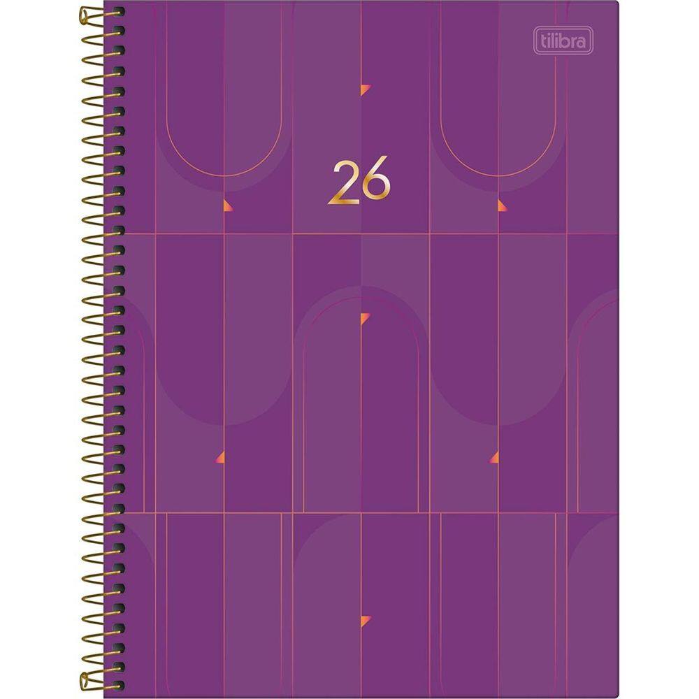 Agenda Espiral 2026 Executiva Diária Spot M9 Grande Tilibra Feminina Masculina 200x275mm