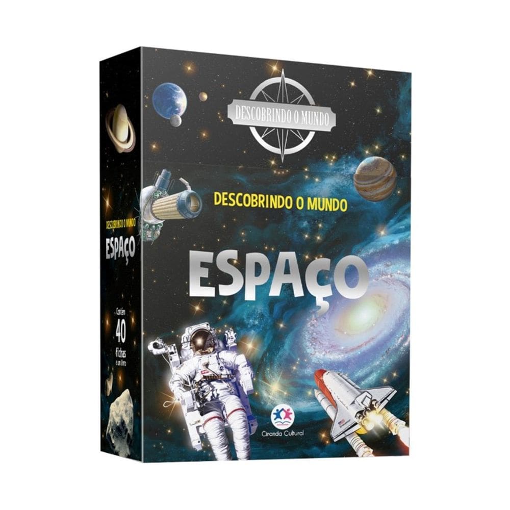 Livro Descobrindo o Mundo Espaço - Ciranda Cultural
