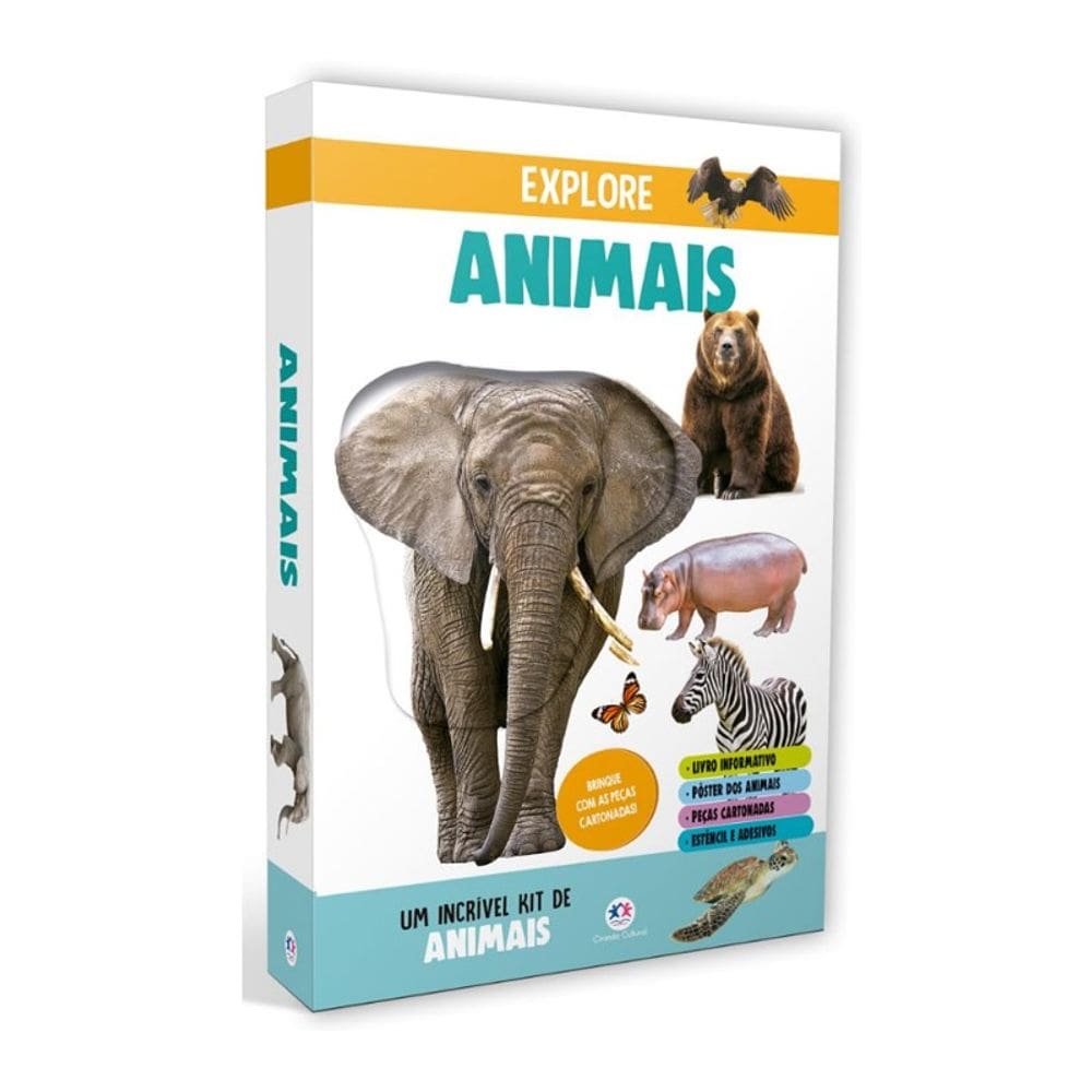 Explore Kit Animais - Ciranda Cultural