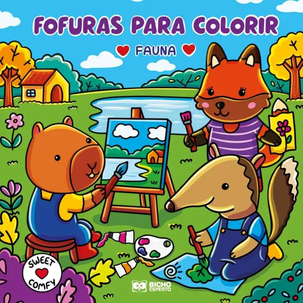 Fofuras Para Colorir: Fauna Brasileira