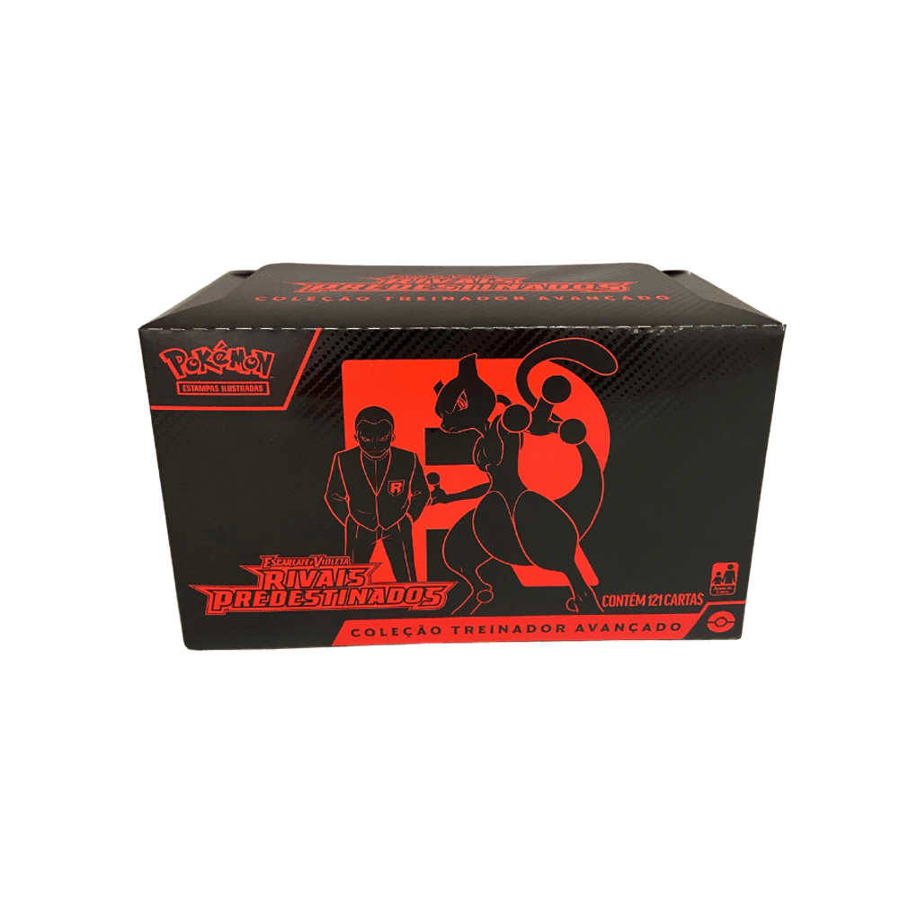 Box Pokemon - Colecao Treinador Avancado - Escarlate e Violeta Rivais Predestinados COPAG DA AMAZONIA