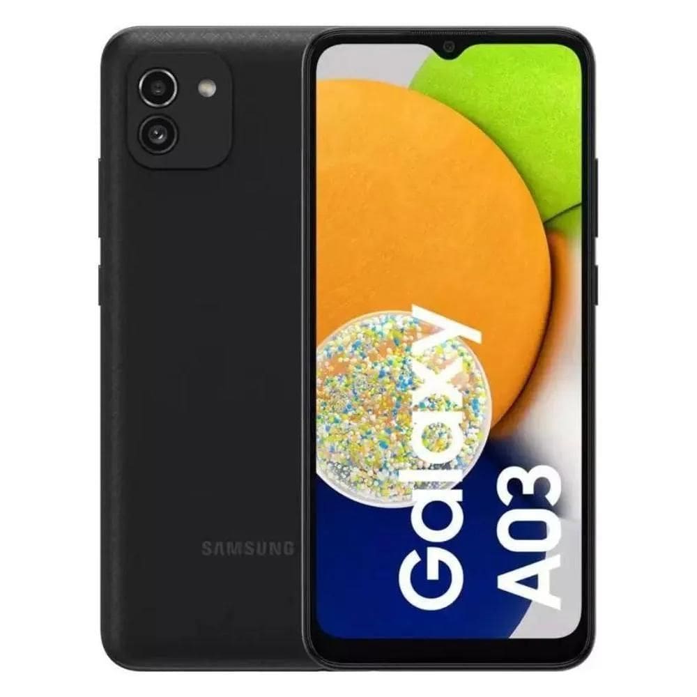 Usado: Samsung Galaxy A03 32GB 4GB Android Preto Desbloqueado - VOKE