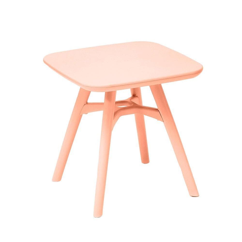 Mesa Infantil Quadrada 51,5cm X 51cm Pipa Pêssego