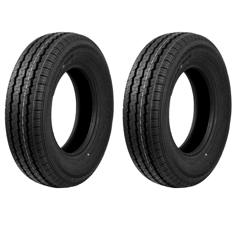 Kit 2 Pneus 195R14 C 8 Lonas 106/104R Forza Van F1 Xbri