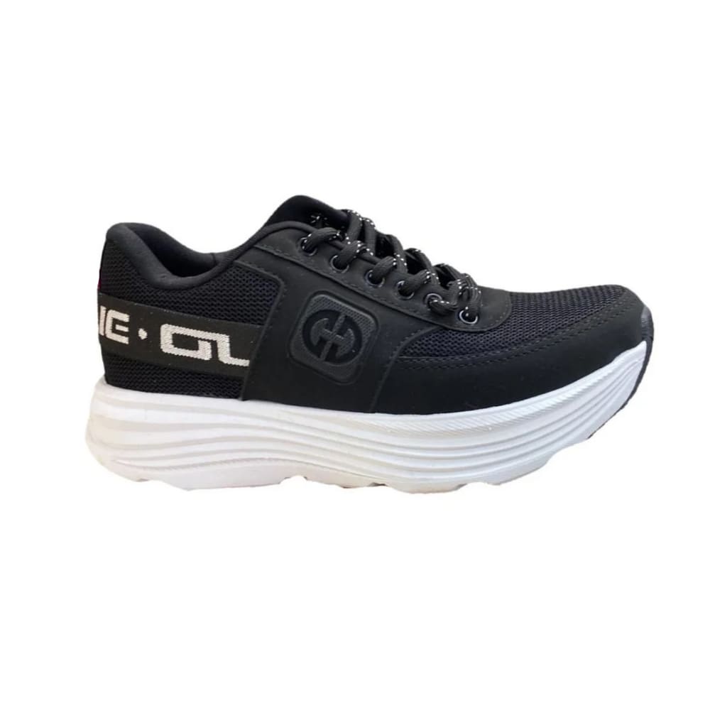 Tênis Estiloso Ollie Virtus Jogging Masculino Preto