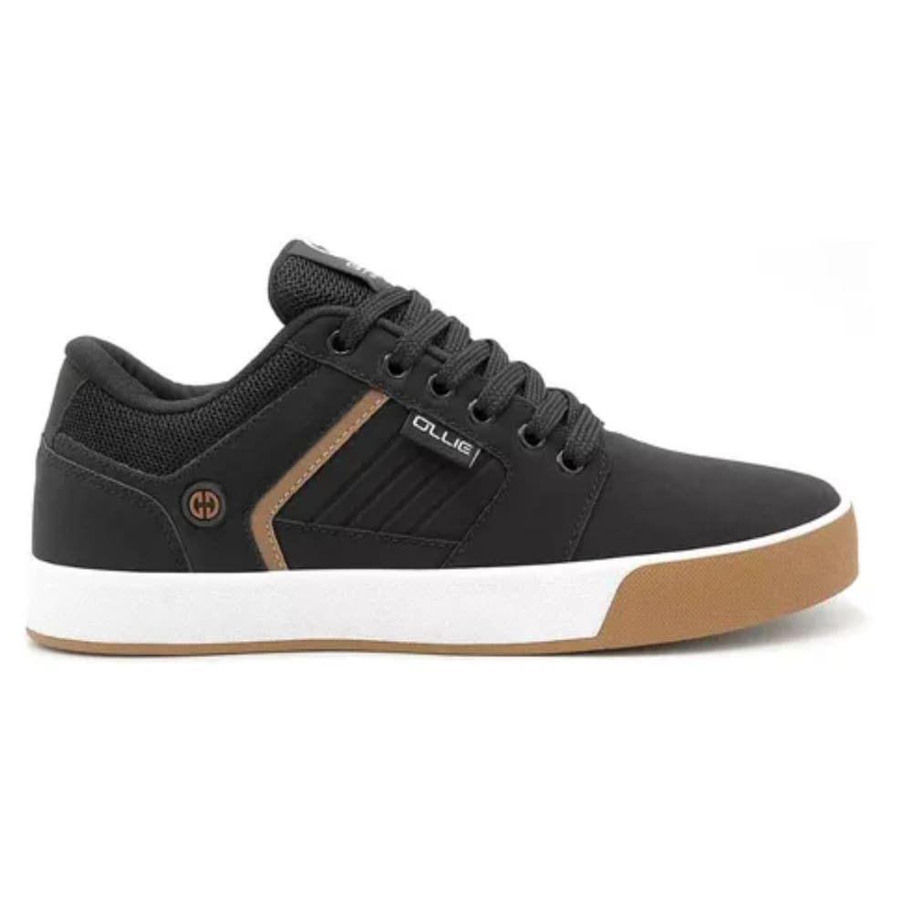 Tênis Infantil Estiloso Design Ollie Monster Masculino Preto