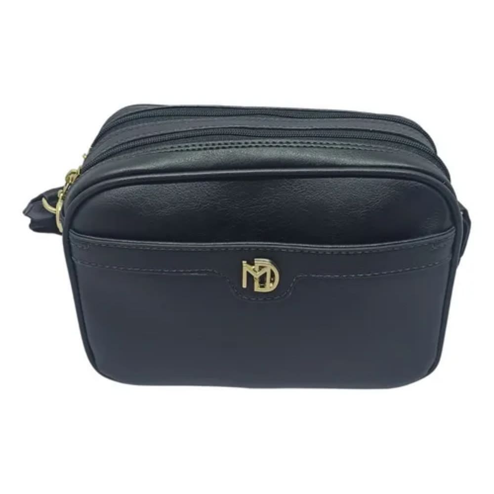 Bolsa Modare Casual Com Alça Moderna Tranversal Feminina Preta