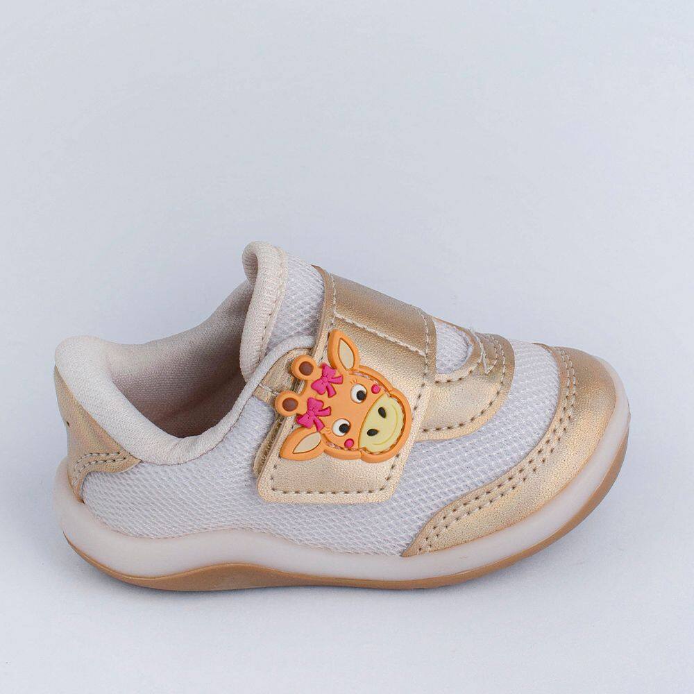 Tênis Kidy Colors Equilibrio Ouro