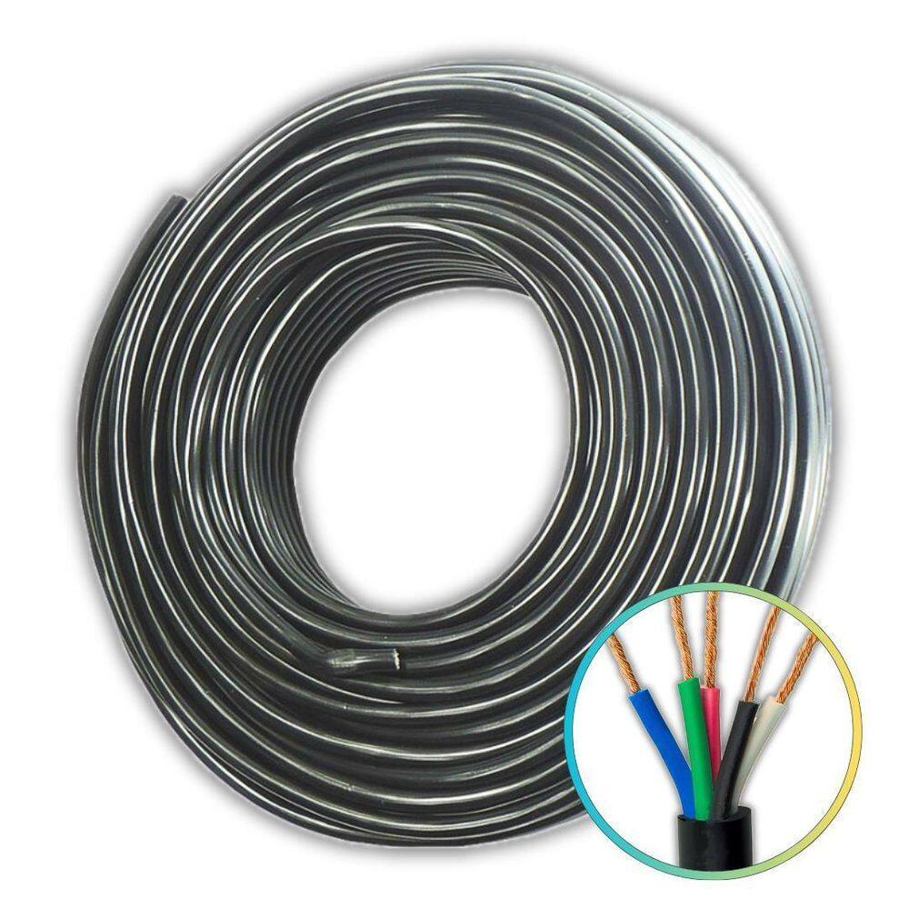 Cabo Pp Flexivel 5 Vias 5 X 1Mm 25 Metros 100% Cobre