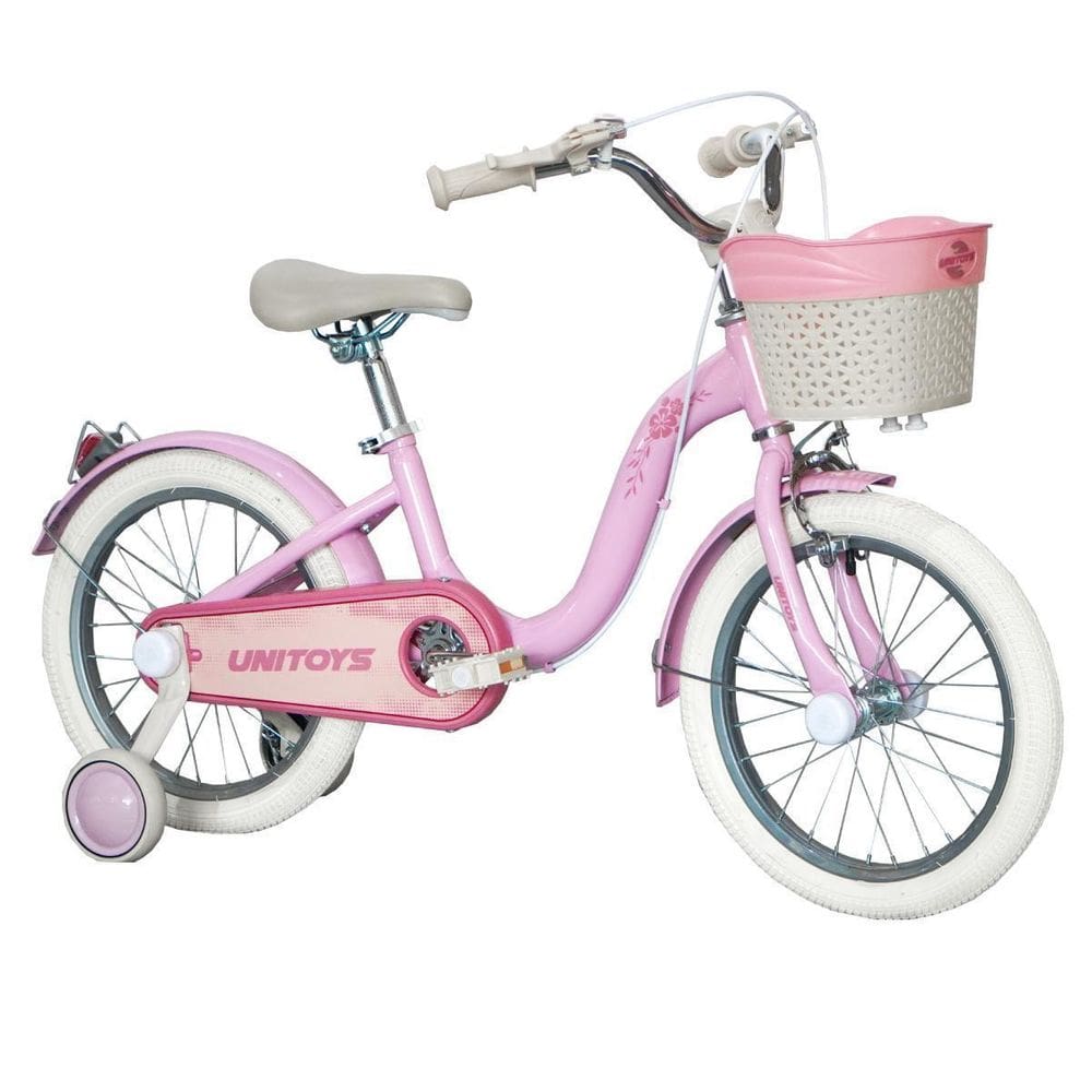 Bicicleta Infantil Retro Rosa Aro 16 3282 Unitoys
