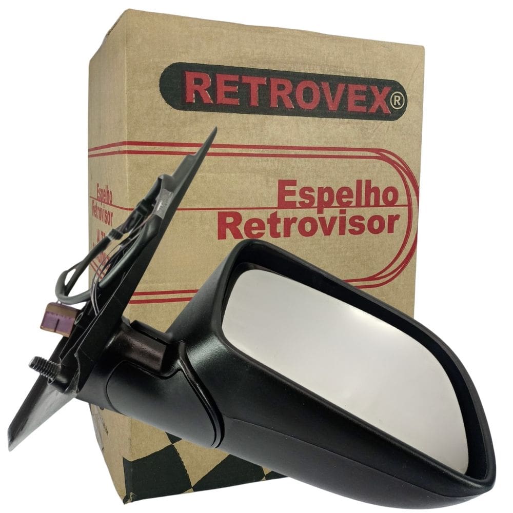 Retrovisor Esquerdo Elétrico Polo 2002 A 2011 / Polo Sedan 2002 A 2011 - Retrovex 1165