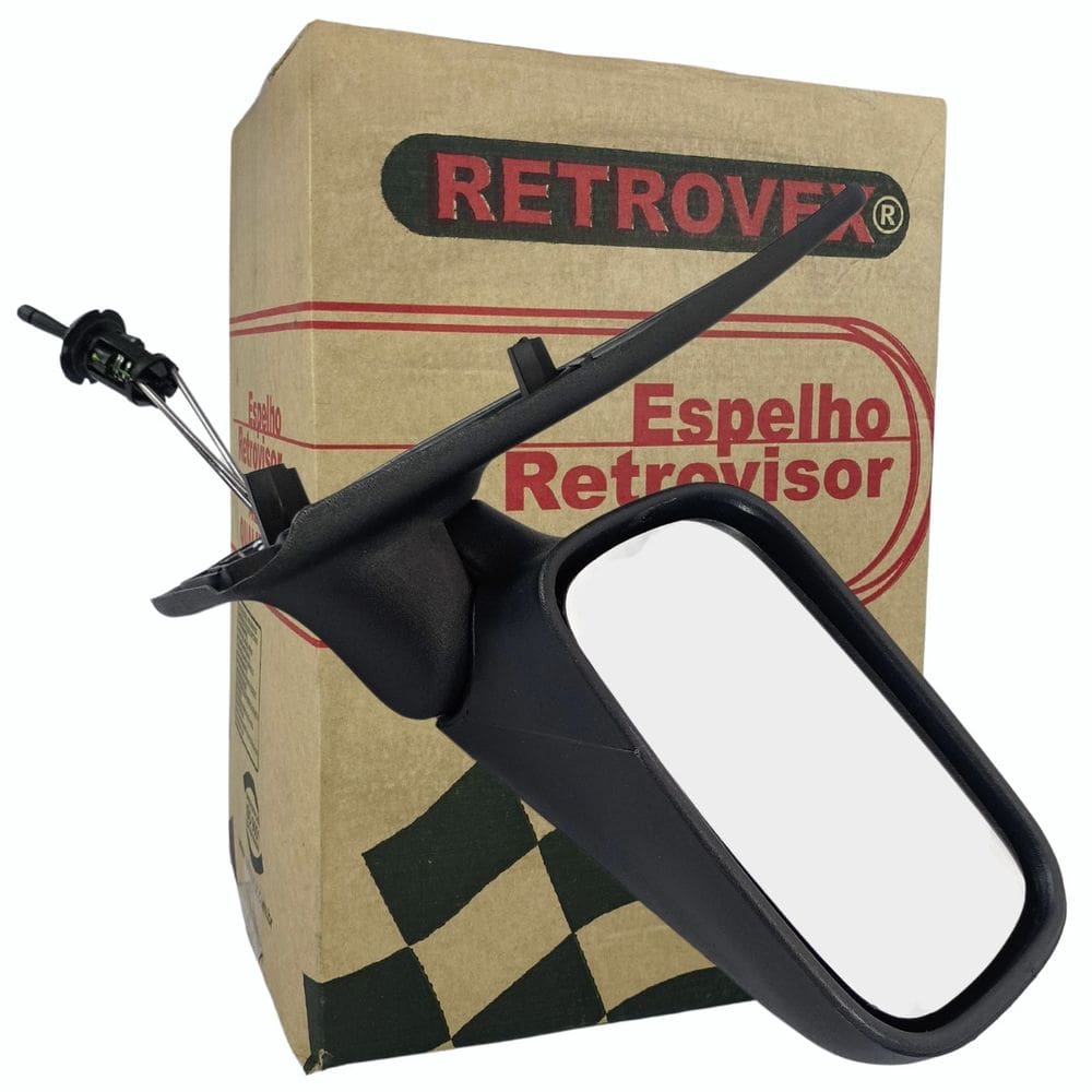 Retrovisor Esquerdo Com Controle Palio 4 Portas 1996 A 2000 - Retrovex 4425