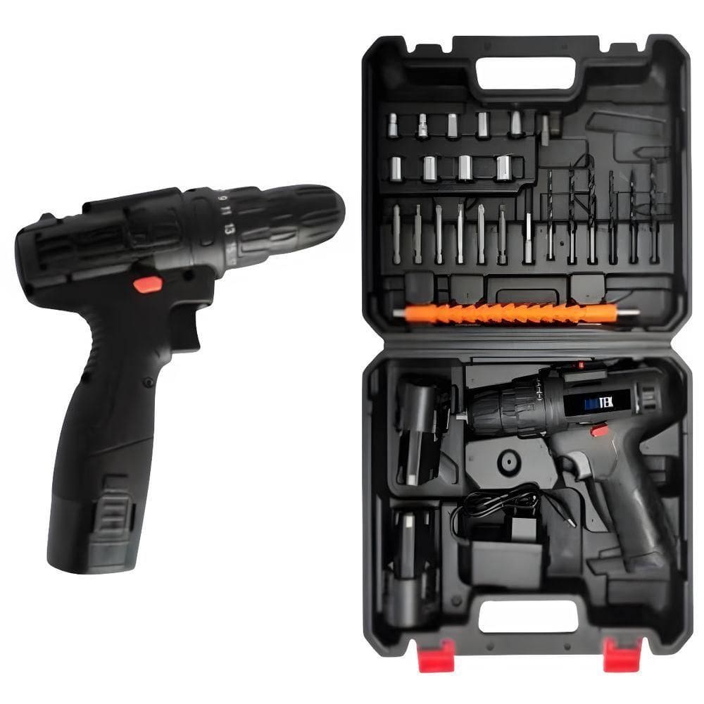 Parafusadeira Profissional 12v Bivolt Recarregável Torque
