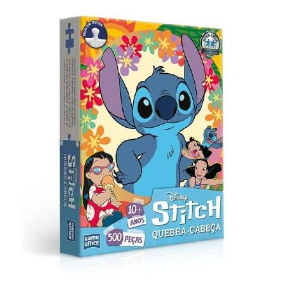 Quebra Cabeca 500 Pc Stitch E Lilo 3245