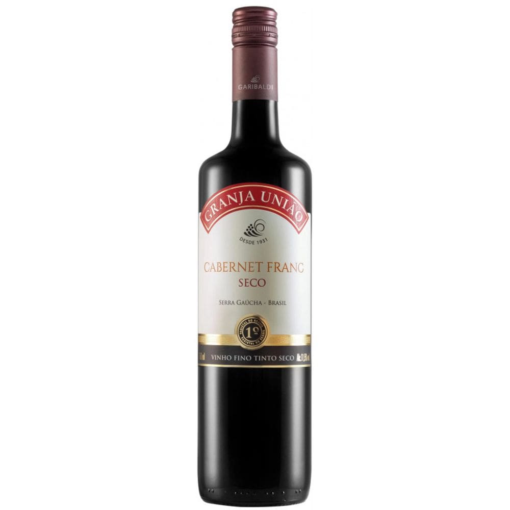 V. Nac. Granja Uniao Tto Seco Cabernet Franc 750Ml