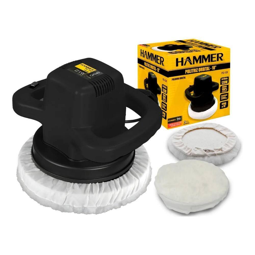 Politriz Orbital Hammer Pz120 10 127V Profissional