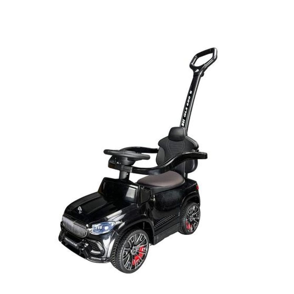 Carrinho Elétrico Infantil Sport 6v Com Empurrador Dirigível, Volante Dirigível, Luzes e Sons Unitoys