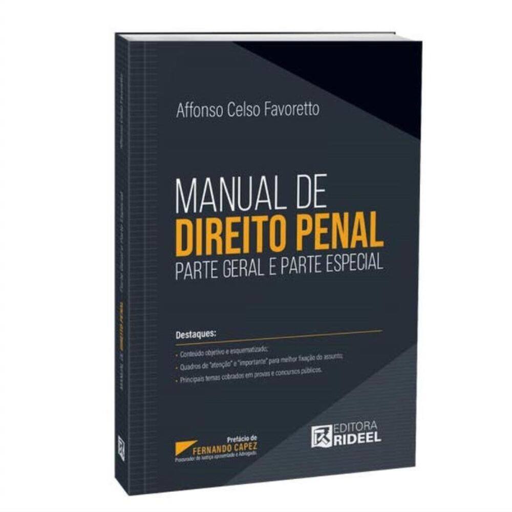 Manual De Direito Penal - Parte Geral E Parte Especial