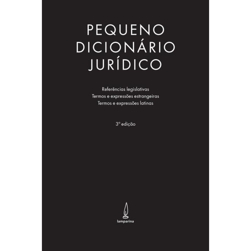 Pequeno dicionário jurídico