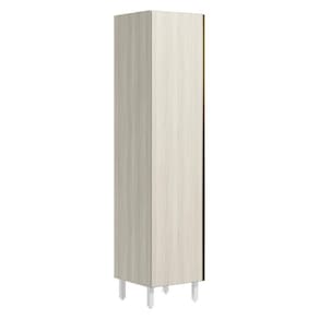 Paneleiro 1 Porta 221x50cm Mdf Kali 12229 Bianco Toq Bianco Toq Nicioli Bianco Toq Bianco Toq