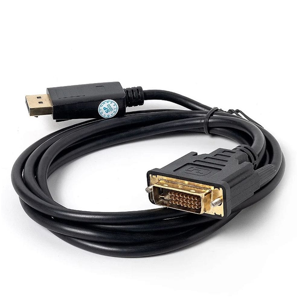Displayport Para Dvi Femea 1.8 Metros