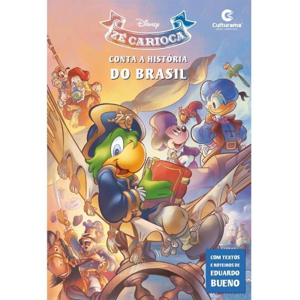 Plural - Ze Carioca Conta A Historia Do Brasil - Hq Disney - Culturama