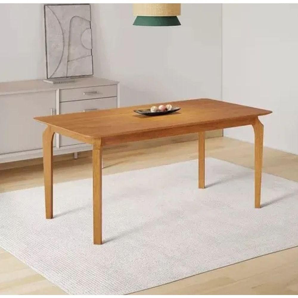 Mesa De Jantar Alegra Jcm Movelaria Cinamomo 1,80m