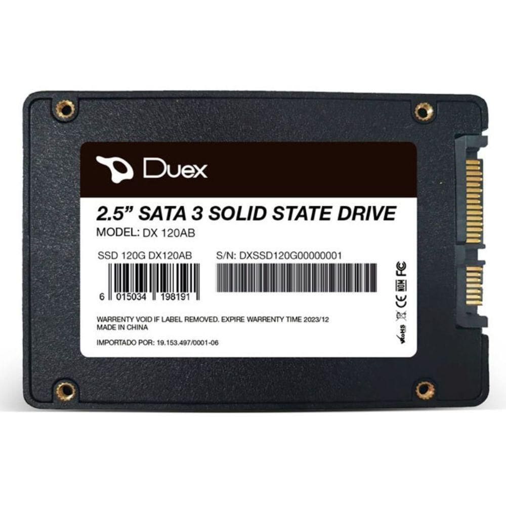 Ssd 120 2.5" Duex Dxs120d, 520mb-s