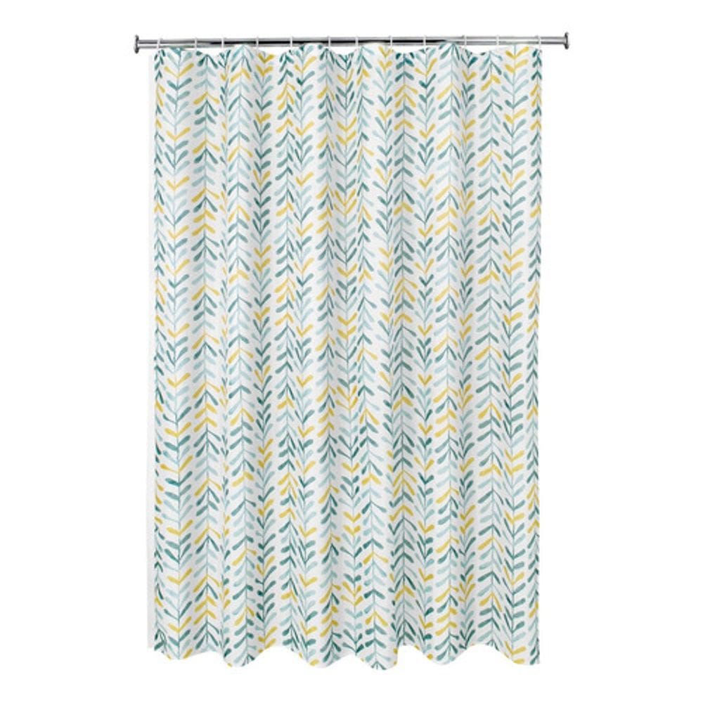 Cortina De Banho Com Forro 180x180 Cm