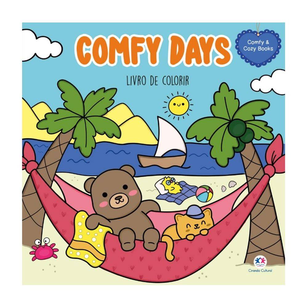 Livro Para Colorir Comfy Days - Ciranda Cultural