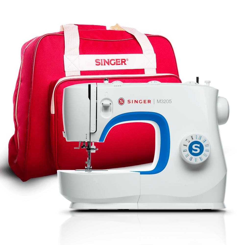 Kit Máquina de Costura M3205 e Bolsa de Transporte